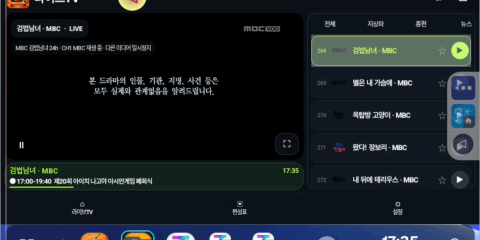 라이브TV 입니다